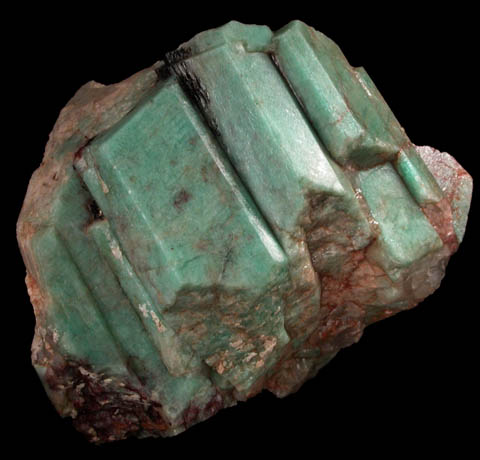 Microcline var. Amazonite from Lake George, Park County, Colorado