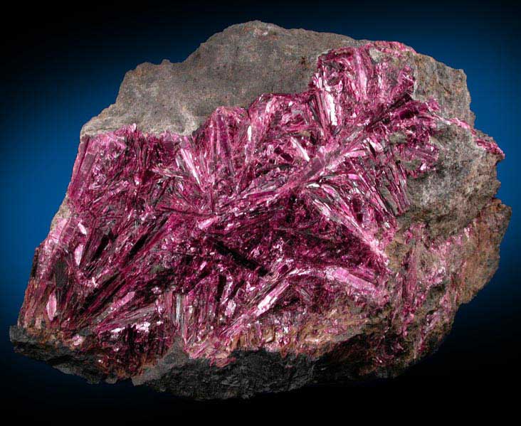 Erythrite from Bou Azzer District, Anti-Atlas Mountains, Tazenakht, Ouarzazate, Morocco (Type Locality for Erythrite)