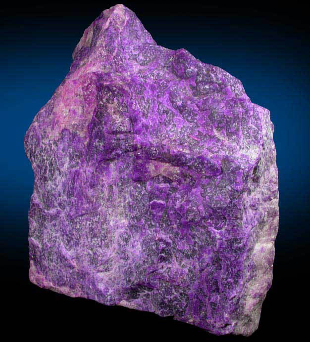 Sugilite with Pectolite from Wessels Mine, Kalahari Manganese Field, Northern Cape Province, South Africa