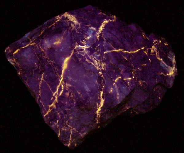 Sugilite with Pectolite from Wessels Mine, Kalahari Manganese Field, Northern Cape Province, South Africa