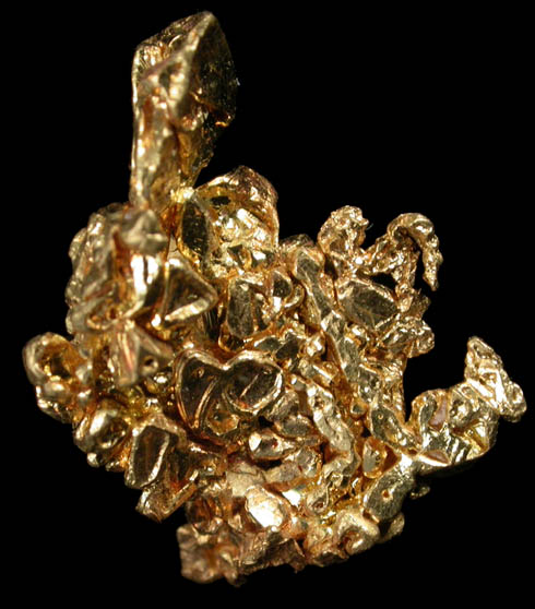 Gold from Eagle's Nest Mine, Michigan Bluff District, Placer County, California