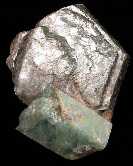 Beryl in Muscovite from Simpson Quarry, South Glastonbury, Hartford County, Connecticut