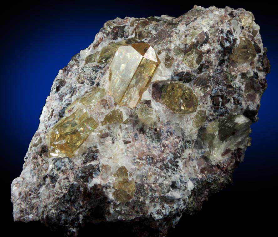 Fluorapatite in Quartz from Cerro de Mercado, Durango, Mexico