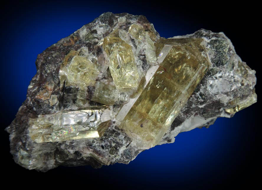 Fluorapatite in Quartz from Cerro de Mercado, Durango, Mexico