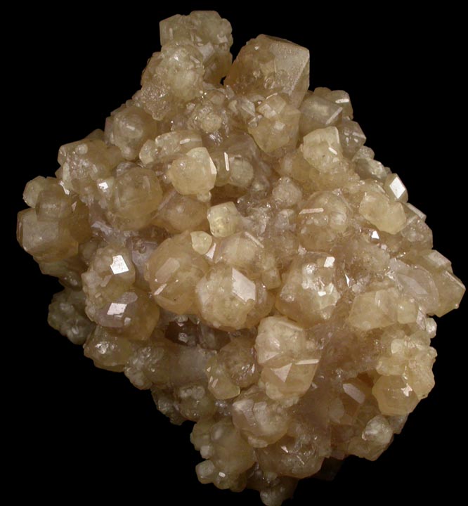 Grossular Garnet with Calcite from Handan, Hebei, China