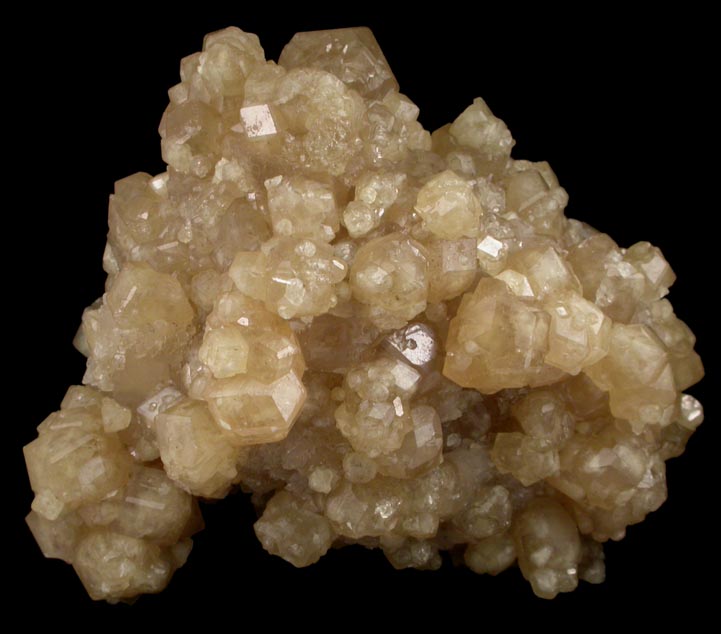 Grossular Garnet with Calcite from Handan, Hebei, China