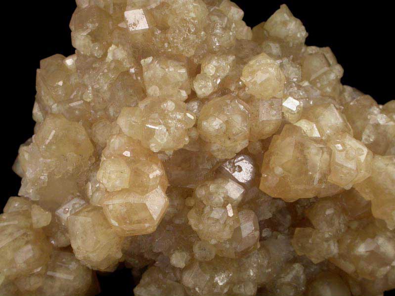 Grossular Garnet with Calcite from Handan, Hebei, China