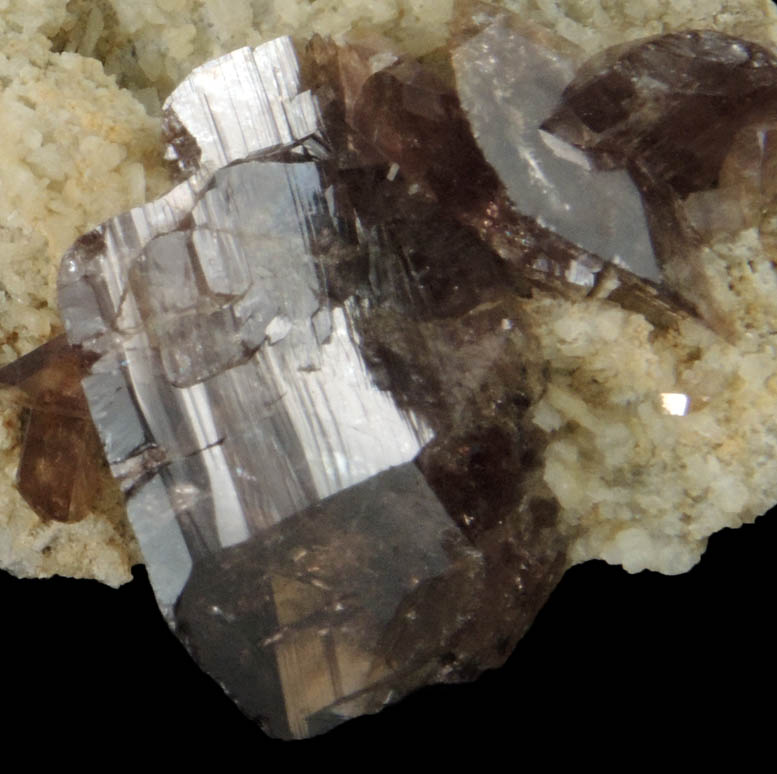 Axinite-(Fe) from Khapalu, Ghanche District, Gilgit-Baltistan, Pakistan