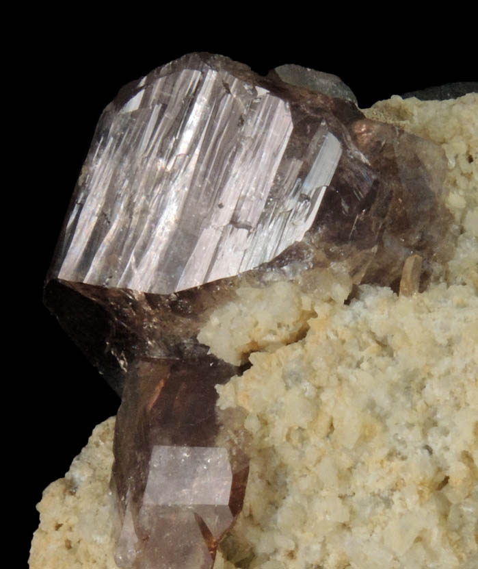 Axinite-(Fe) from Khapalu, Ghanche District, Gilgit-Baltistan, Pakistan