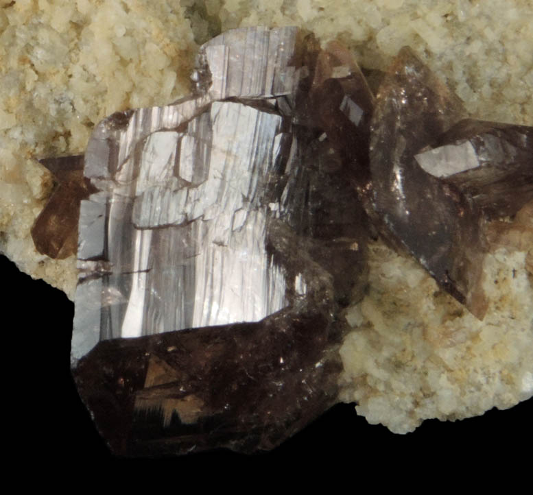 Axinite-(Fe) from Khapalu, Ghanche District, Gilgit-Baltistan, Pakistan