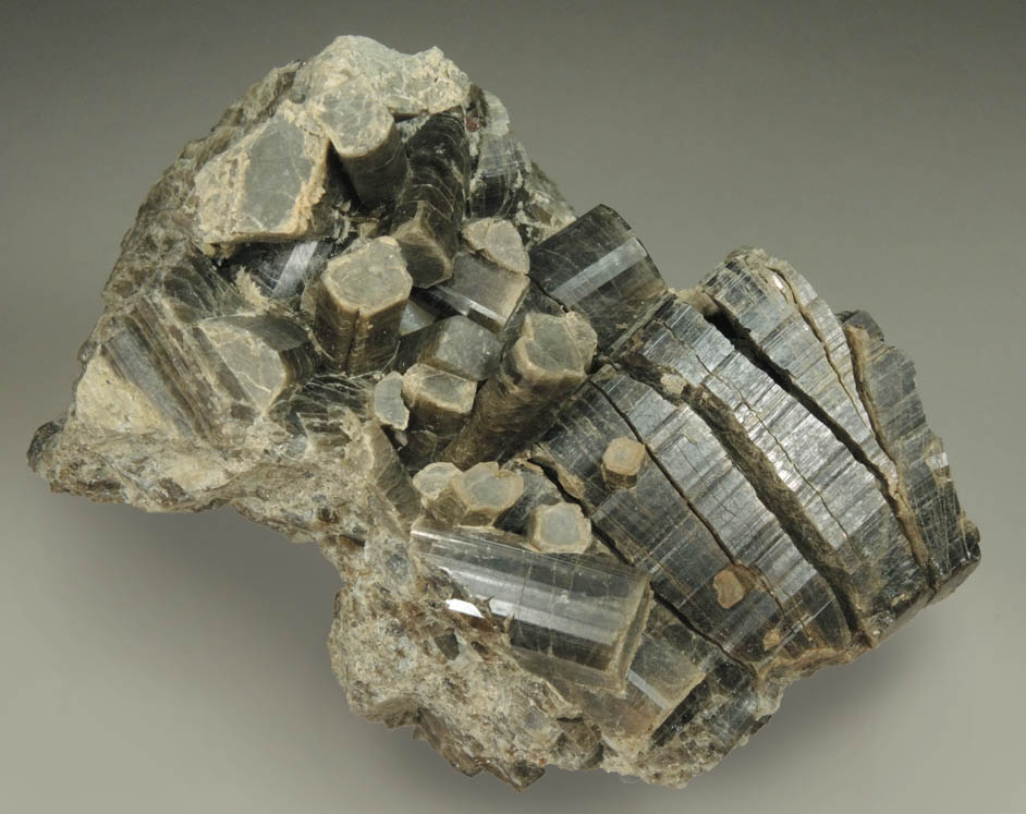 Vesuvianite from 600 m pit, Goodall Farm Quarry, Sanford, York County, Maine