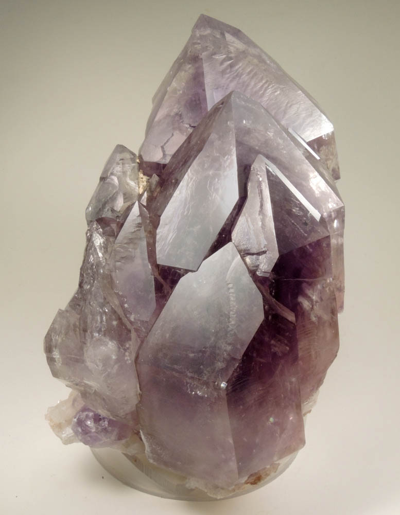 Quartz var. Amethyst from July 4th Pocket, Intergalactic Pit, Deer Hill, Stow, Oxford County, Maine