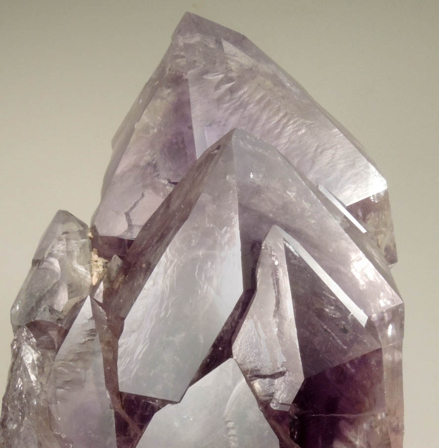 Quartz var. Amethyst from July 4th Pocket, Intergalactic Pit, Deer Hill, Stow, Oxford County, Maine