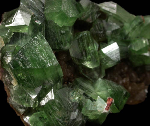 Ludlamite with Siderite from Blackbird Mine, Cobalt District, Lemhi County, Idaho