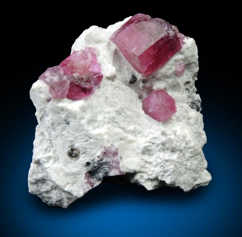 Beryl var. Bixbite (Red Beryl) from Rex Harris' Ruby Violet claim, 1 km north of Bumblebee Mountain, Wah Wah Mountains, Beaver County, Utah