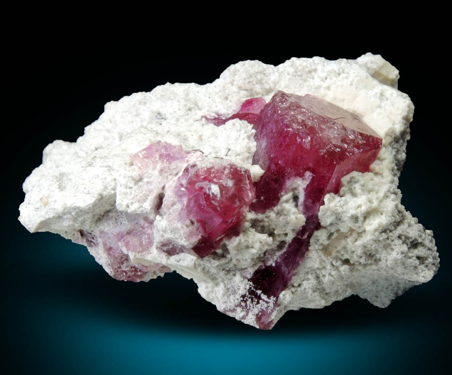 Beryl var. Bixbite (Red Beryl) from Rex Harris' Ruby Violet claim, 1 km north of Bumblebee Mountain, Wah Wah Mountains, Beaver County, Utah