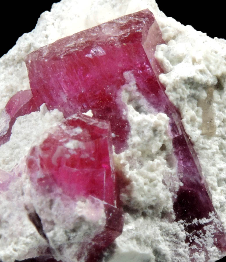 Beryl var. Bixbite (Red Beryl) from Rex Harris' Ruby Violet claim, 1 km north of Bumblebee Mountain, Wah Wah Mountains, Beaver County, Utah