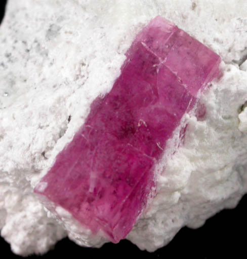 Beryl var. Bixbite (Red Beryl) from Rex Harris' Ruby Violet claim, 1 km north of Bumblebee Mountain, Wah Wah Mountains, Beaver County, Utah