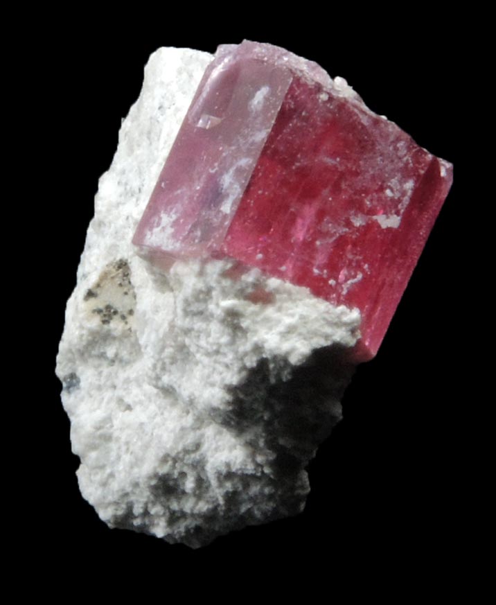 Beryl var. Bixbite (Red Beryl) from Rex Harris' Ruby Violet claim, 1 km north of Bumblebee Mountain, Wah Wah Mountains, Beaver County, Utah