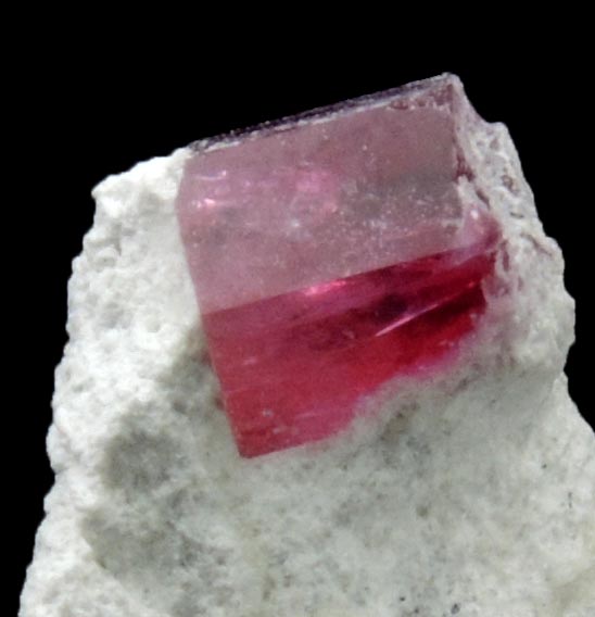 Beryl var. Bixbite (Red Beryl) from Rex Harris' Ruby Violet claim, 1 km north of Bumblebee Mountain, Wah Wah Mountains, Beaver County, Utah