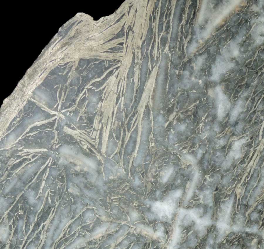 Pyrite pseudomorphous after Pyrrhotite (var. Feder Pyrit) from Grube Pfaffenberg, Neudorf, Harz Mountains, Sachsen-Anhalt, Germany