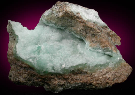 Smithsonite with Hemimorphite and Aurichalcite from San Antonio el Grande Mine, Santa Eulalia, Aquiles Serdán, Chihuahua, Mexico