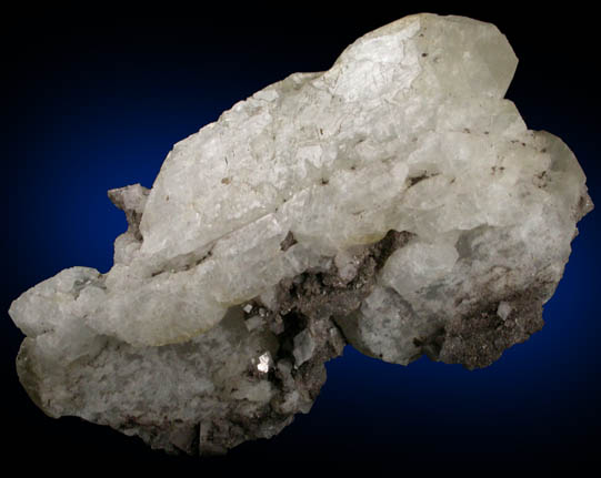 Celestine with Fluorite and Dolomite from Walworth Quarry, Wayne County, New York