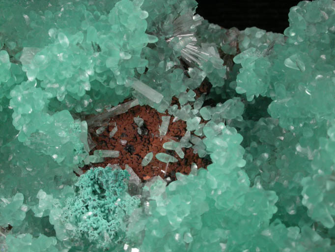 Smithsonite with Hemimorphite from Level 8, San Antonio el Grande Mine, Santa Eulalia, Aquiles Serdn, Chihuahua, Mexico