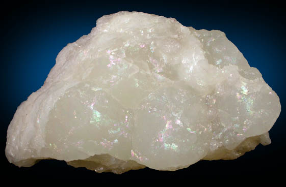 Smithsonite (with rainbow iridescence) from Choix, Sinaloa, Mexico