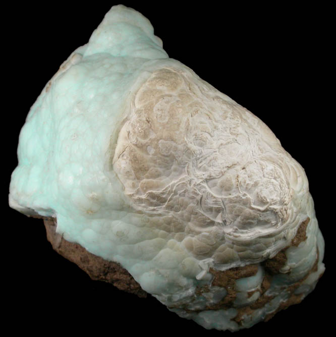 Hemimorphite var. Native Paint Zinc from Sterling Mine, Ogdensburg, Sterling Hill, Sussex County, New Jersey