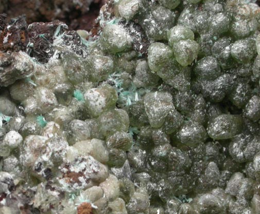 Smithsonite with Aurichalcite from Lavrion (Laurium) Mining District, Attica Peninsula, Greece