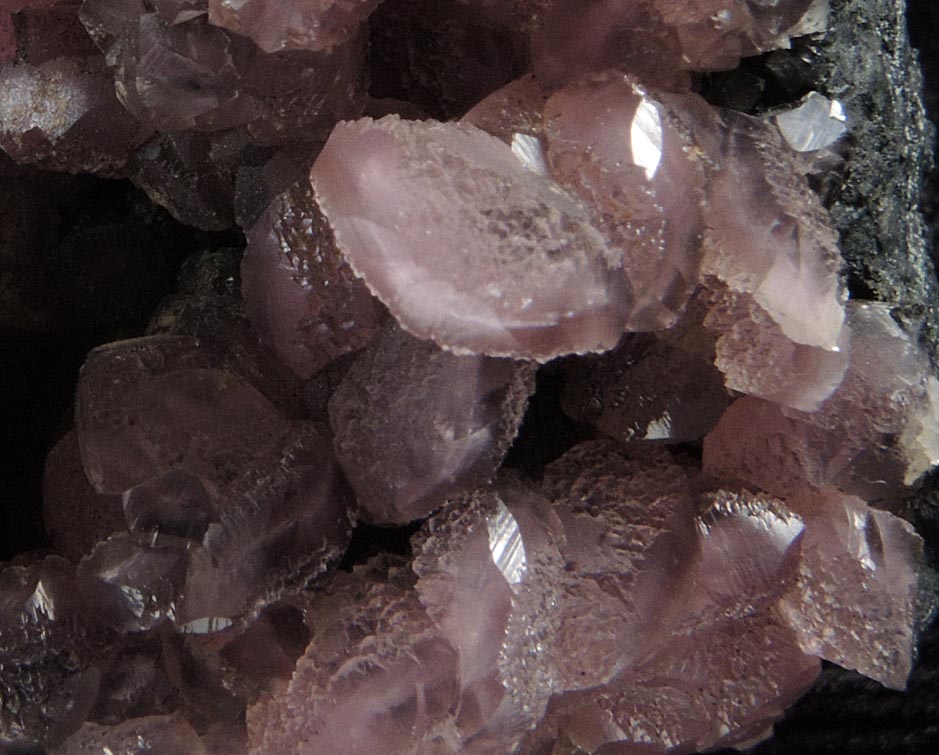 Smithsonite (cobalt-rich) on Galena from Tsumeb Mine, Otavi-Bergland District, Oshikoto, Namibia