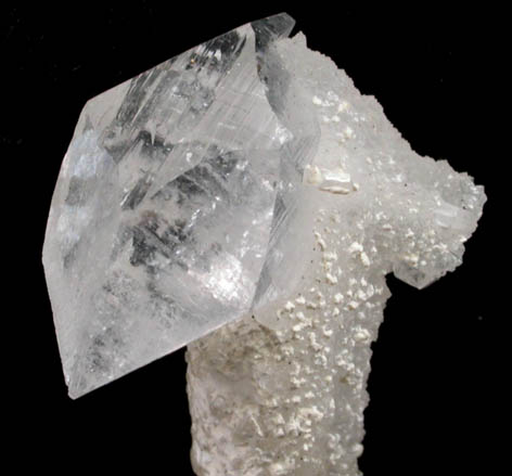 Apophyllite and Stilbite on stalactitic Quartz from Nashik District, Maharashtra, India