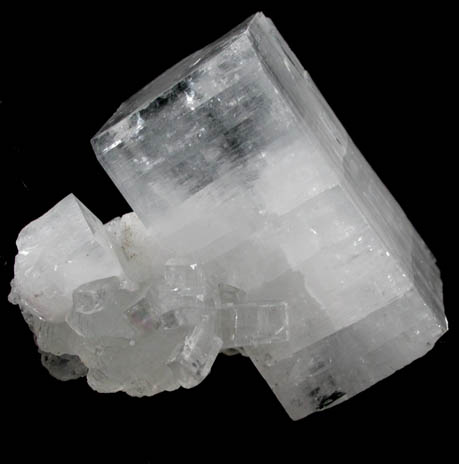 Apophyllite on Prehnite from Mumbai (Bombay) District, Maharashtra, India