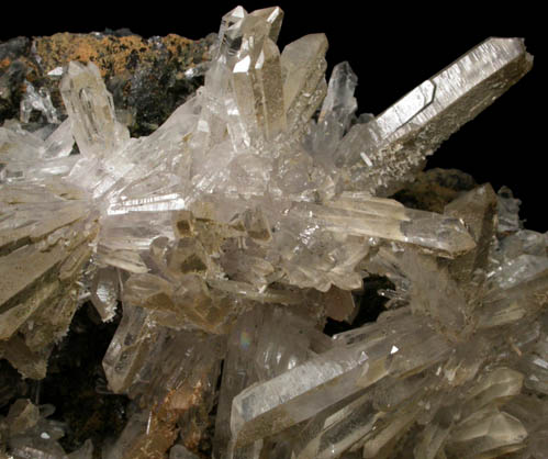 Quartz over Magnetite from Dashkesan, SW of Kirovabad, Azerbaijan