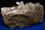 Celestine with Calcite from Monroe, Monroe County, Michigan