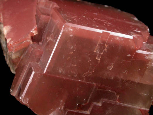 Calcite with Hematite inclusions from Tsumeb Mine, Otavi-Bergland District, Oshikoto, Namibia