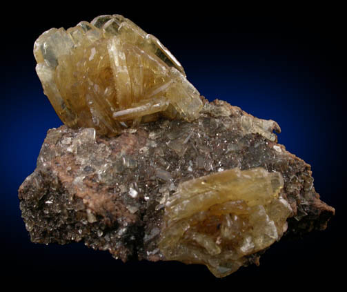 Barite from Eagle Mine, Gilman District, Eagle County, Colorado