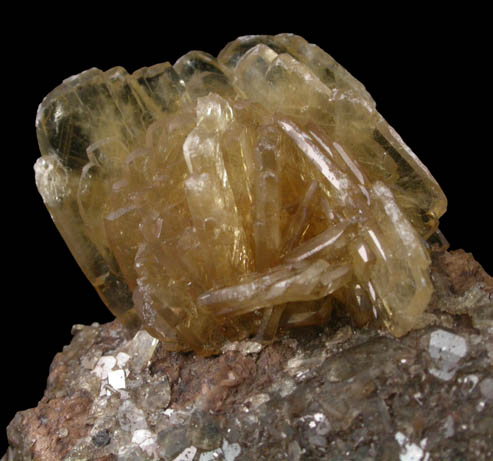 Barite from Eagle Mine, Gilman District, Eagle County, Colorado