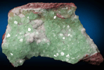 Smithsonite on Calcite from Tsumeb Mine, Otavi-Bergland District, Oshikoto, Namibia