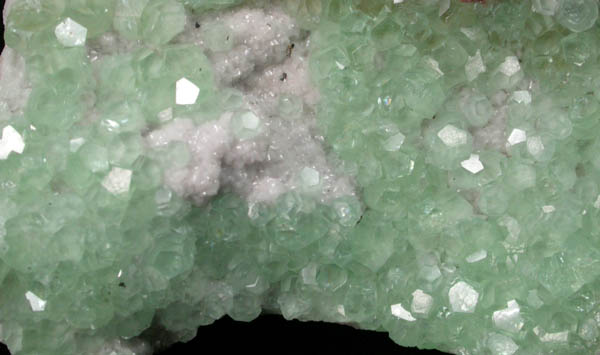 Smithsonite on Calcite from Tsumeb Mine, Otavi-Bergland District, Oshikoto, Namibia