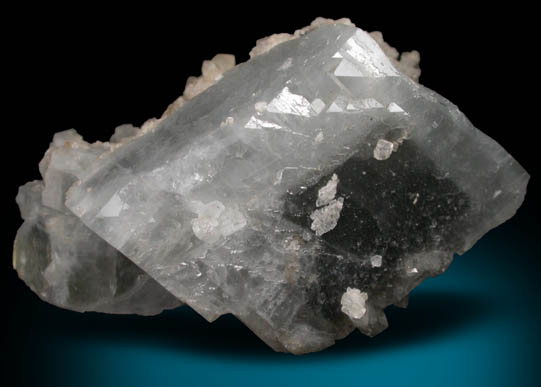 Barite with Calcite from Rock River, 70 km northwest of Aklavik, Yukon, Canada