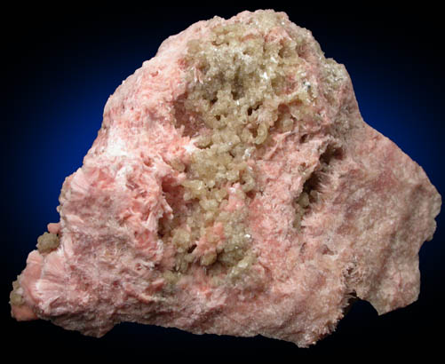 Bhmite (Boehmite) and Natrolite from Saga Quarry, west of Tvedalen, Telemark, Norway