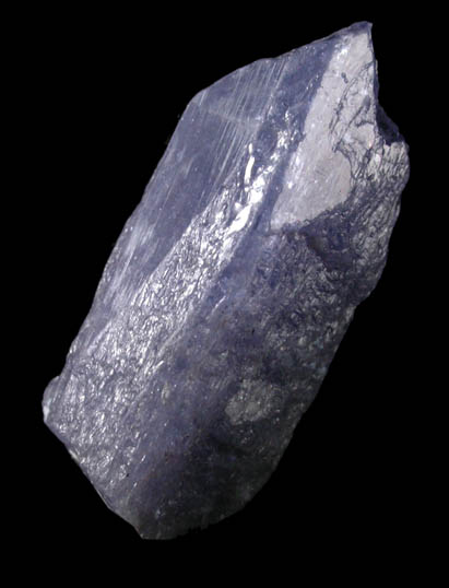 Zoisite, var. Tanzanite Crystal from Merelani Hills, western slope of Lelatama Mountains, Arusha Region, Tanzania (Type Locality for Tanzanite)