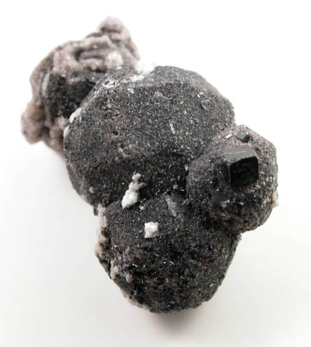 Bixbyite pseudomorphs after Garnet with Bixbyite from Topaz Mountain, Thomas Range, Juab County, Utah