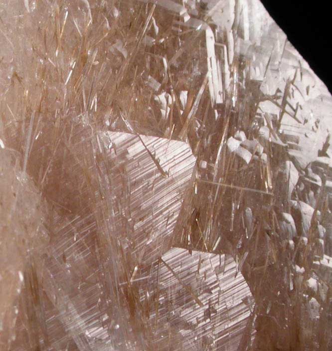 Bustamite on Apophyllite from Zinc Corporation Mine, Broken Hill, New South Wales, Australia