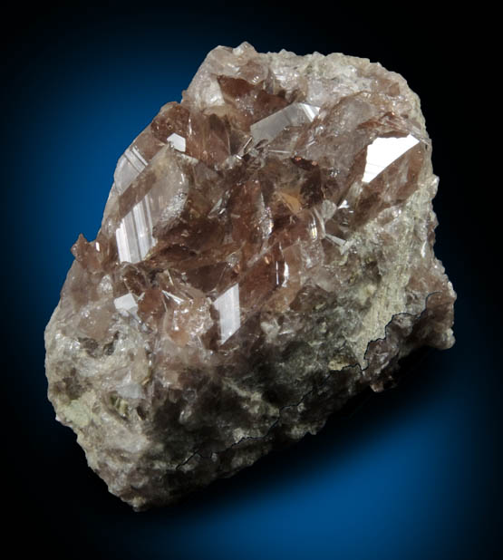 Axinite-(Fe) from Bourg d'Oisans, Isere, Dauphin Region, Rhone-Alpes, France (Type Locality for Axinite-(Fe))