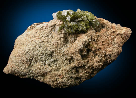 Epidote from Hampshire Mine, Tasmania, Australia