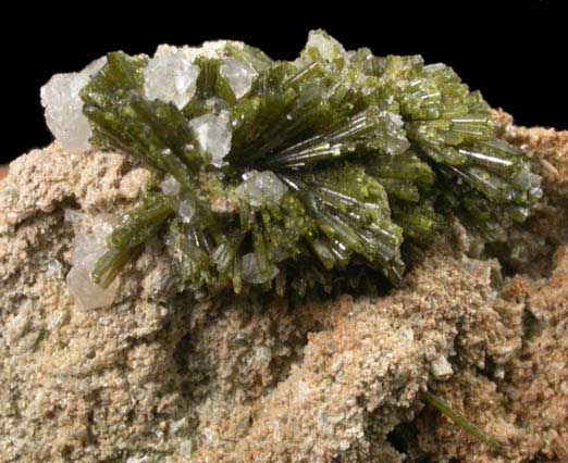 Epidote from Hampshire Mine, Tasmania, Australia