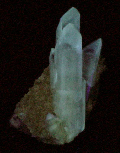 Barite on Calcite from Garfield County, Montana